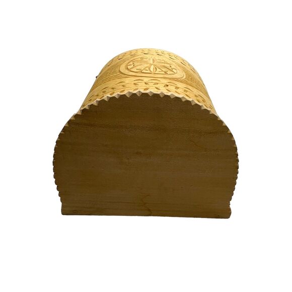 Salt Box Wall Art Folk Art Matterhorn Vintage Craft Food Canister Swiss Retro - Picture 8 of 12